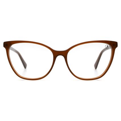 LV.AC.1085-0202.1 Armacao Para Oculos de Grau Feminino Chilli Beans Cat Marrom -1-